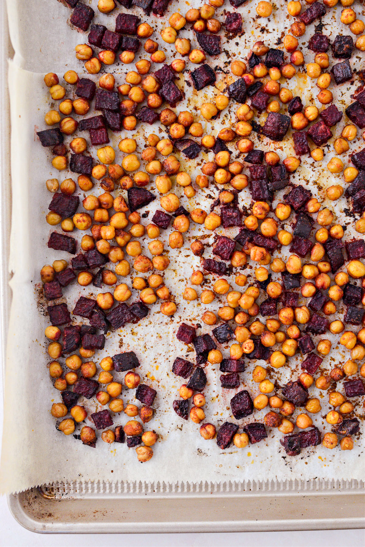 Roasted Beet and Chickpea Kale Salad Simply Scratch