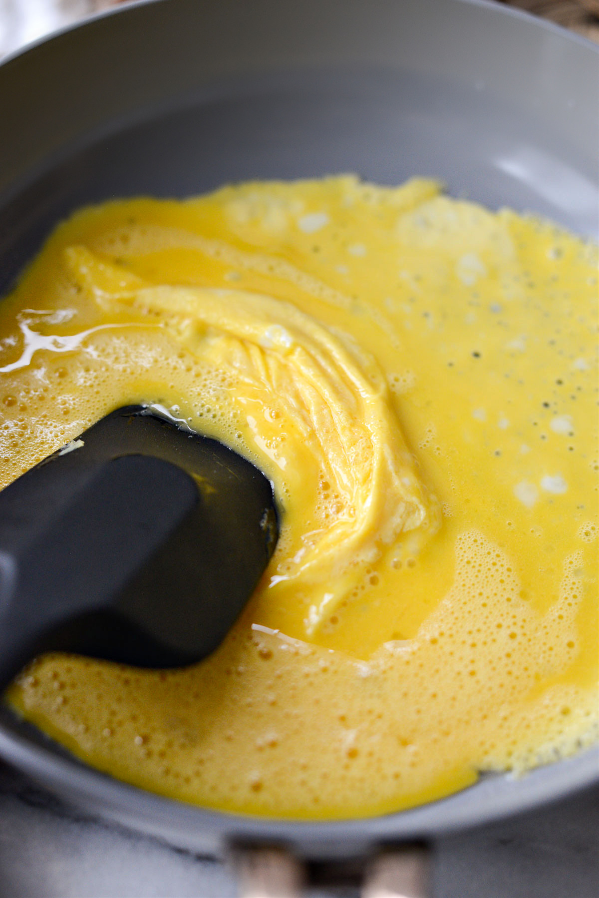 Scrambled Eggs with Cottage Cheese - Simply Scratch
