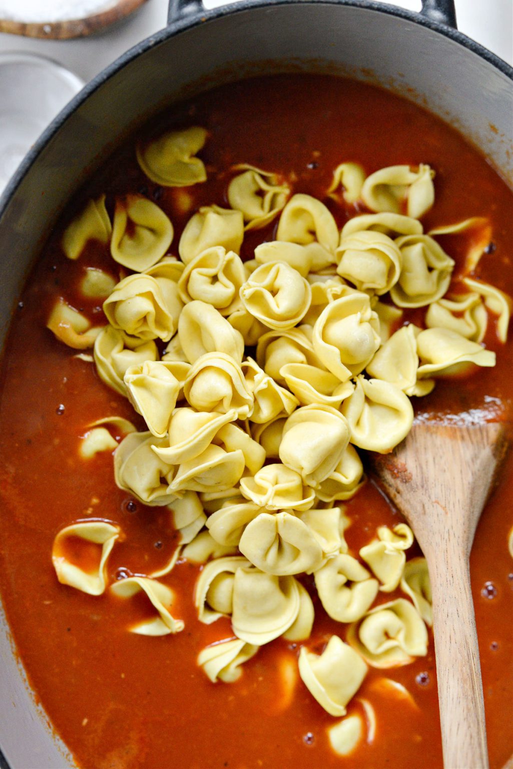 Tortellini Pasta alla Vodka Soup Simply Scratch