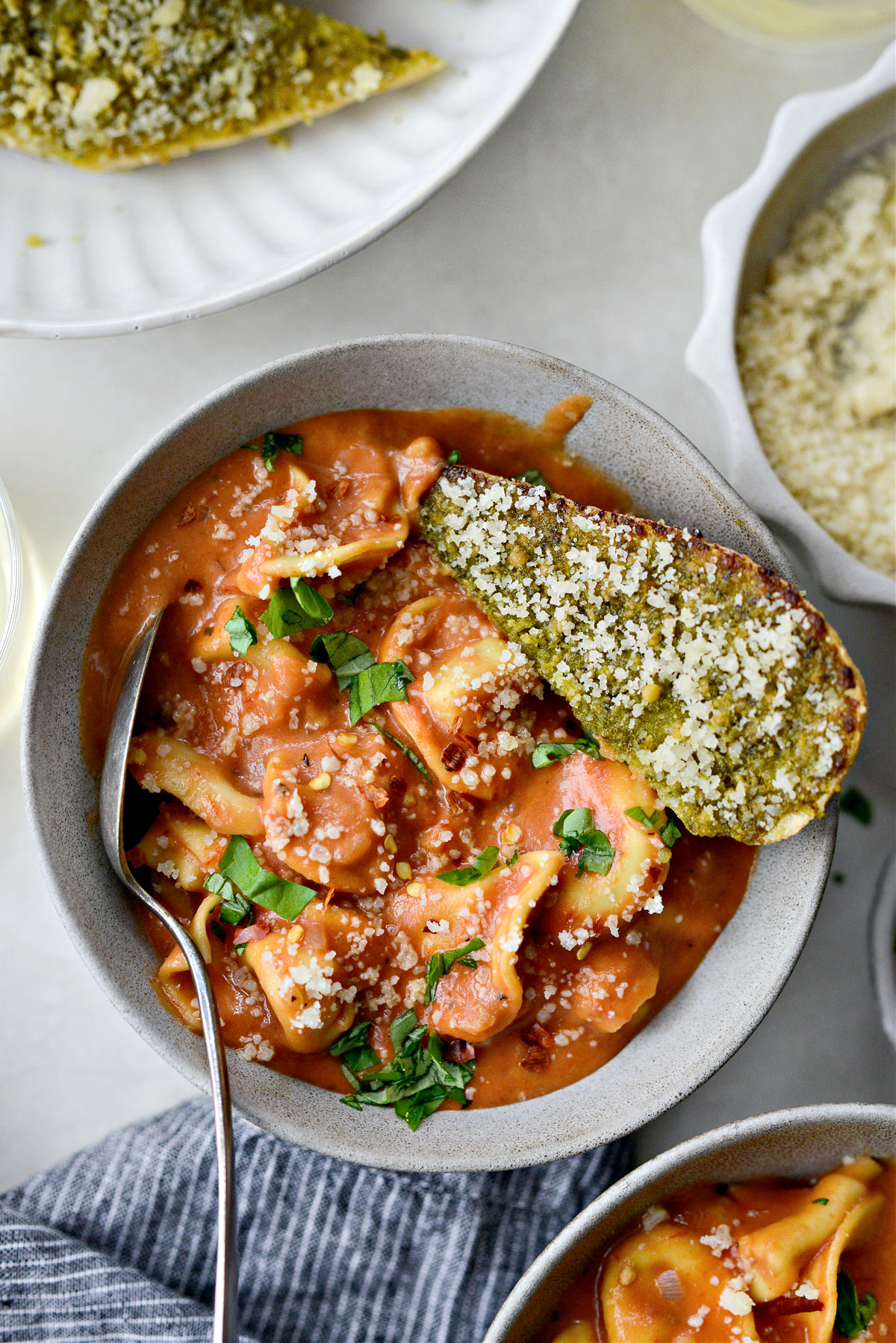 Tortellini Pasta alla Vodka Soup Simply Scratch