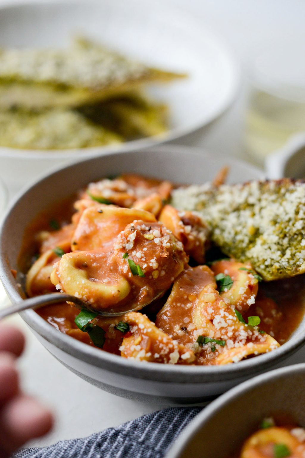 Tortellini Pasta alla Vodka Soup Simply Scratch