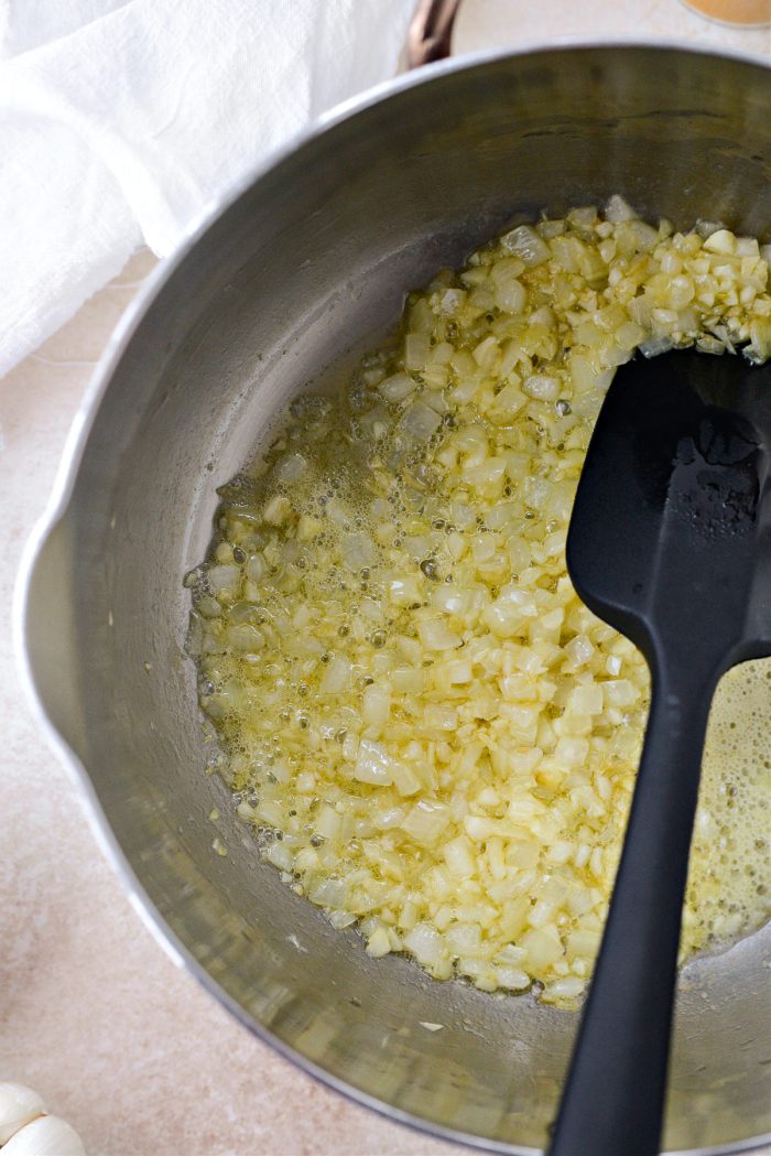 sauteed onions and garlic