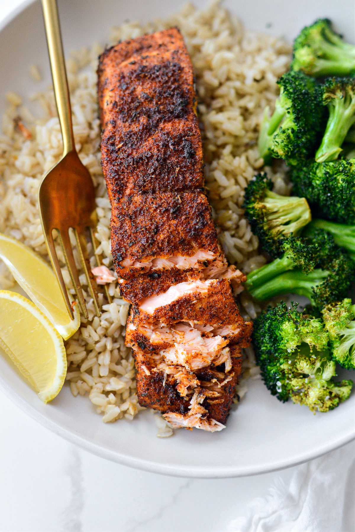 Air Fryer Blackened Salmon - Simply Scratch
