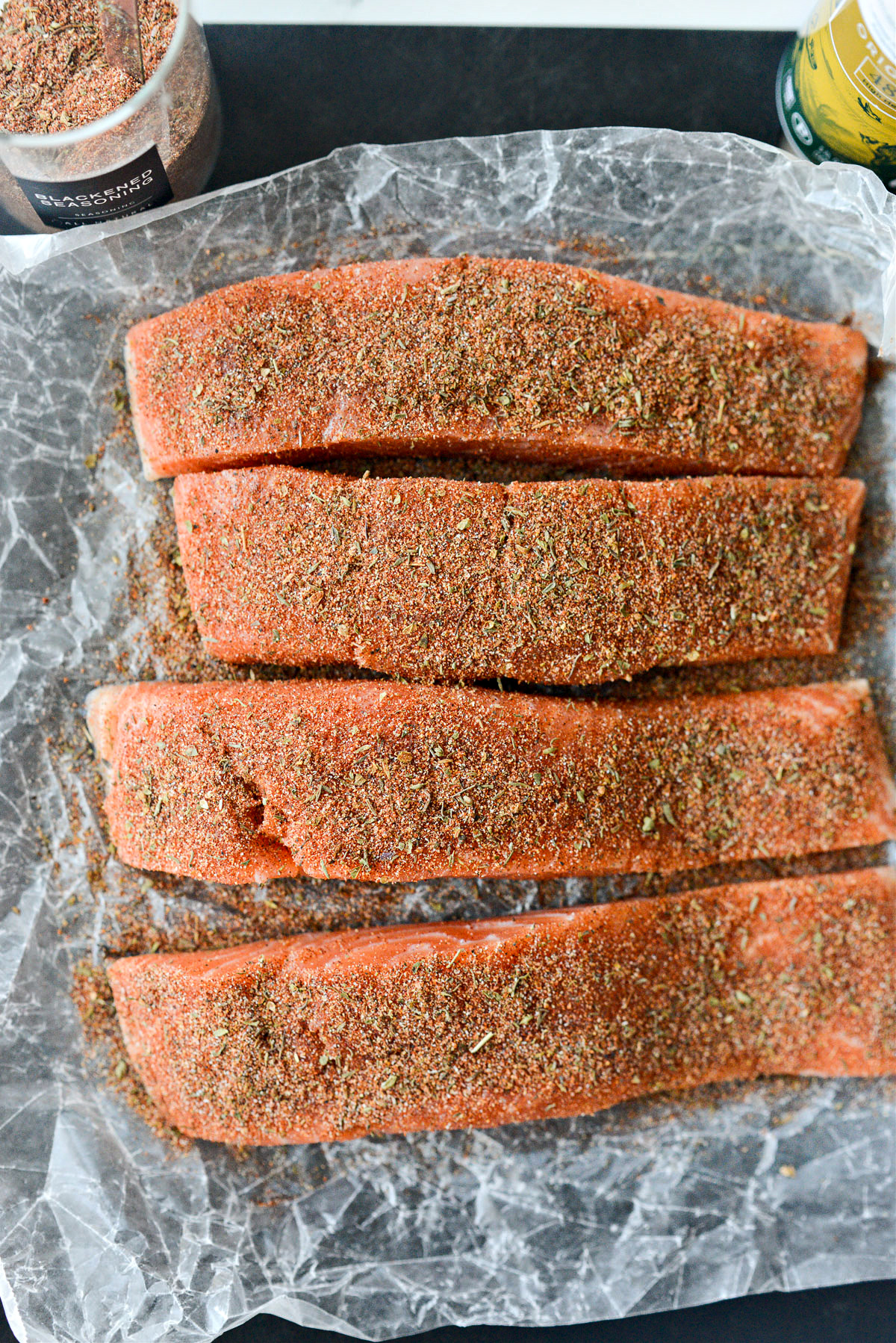 Air Fryer Blackened Salmon Simply Scratch