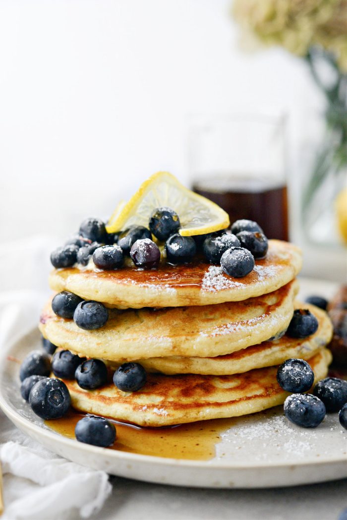 Lemon Blueberry Pancakes