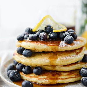 Lemon Blueberry Pancakes