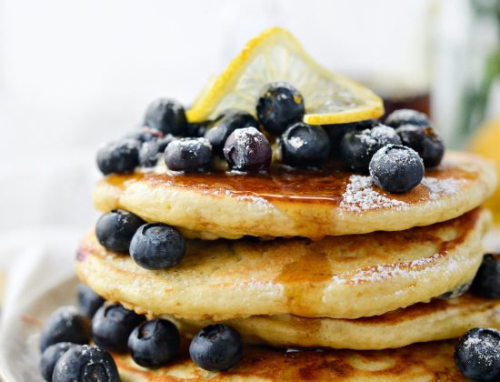 Lemon Blueberry Pancakes