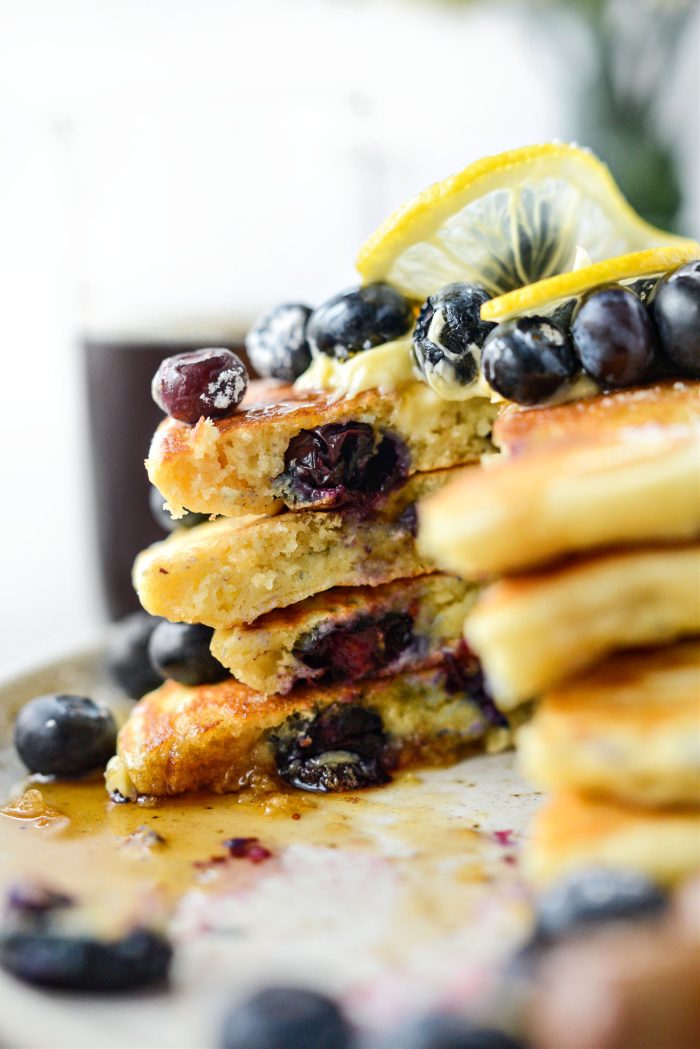 Lemon Blueberry Pancakes