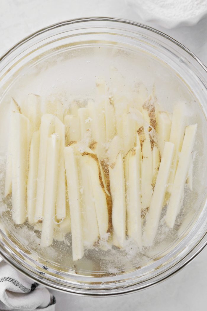 soak potato sticks