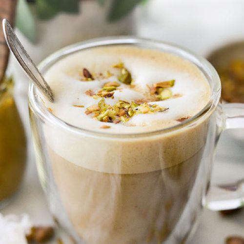 Pistachio Oat Milk Latte Simply Scratch