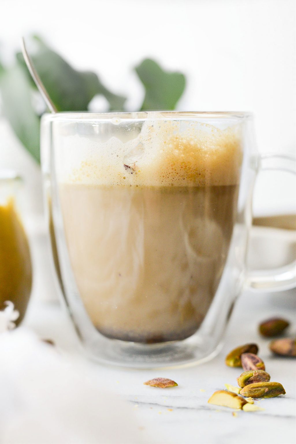 Pistachio Oat Milk Latte Simply Scratch