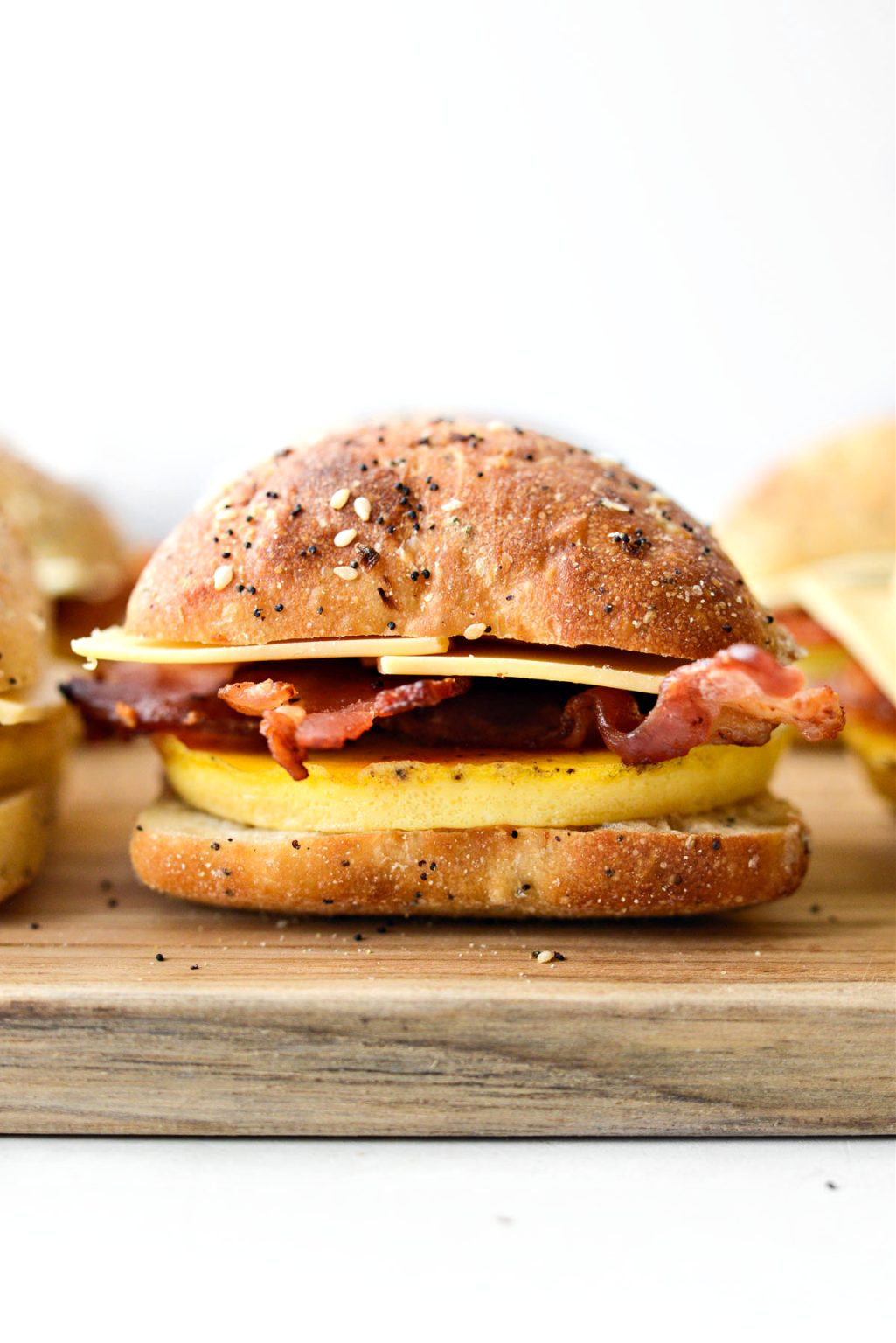 Bacon Gouda Breakfast Sandwiches Simply Scratch