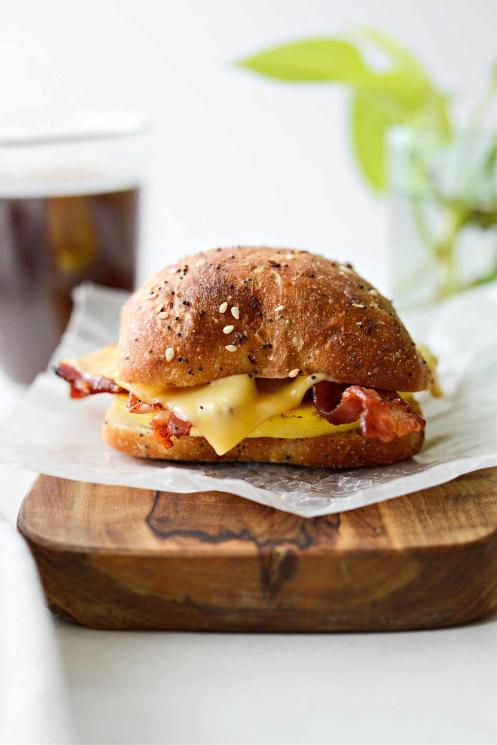 Bacon Gouda Breakfast Sandwiches Simply Scratch