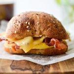 Bacon Gouda Breakfast Sandwich