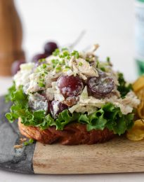 Chicken Salad with Grapes and Pecans