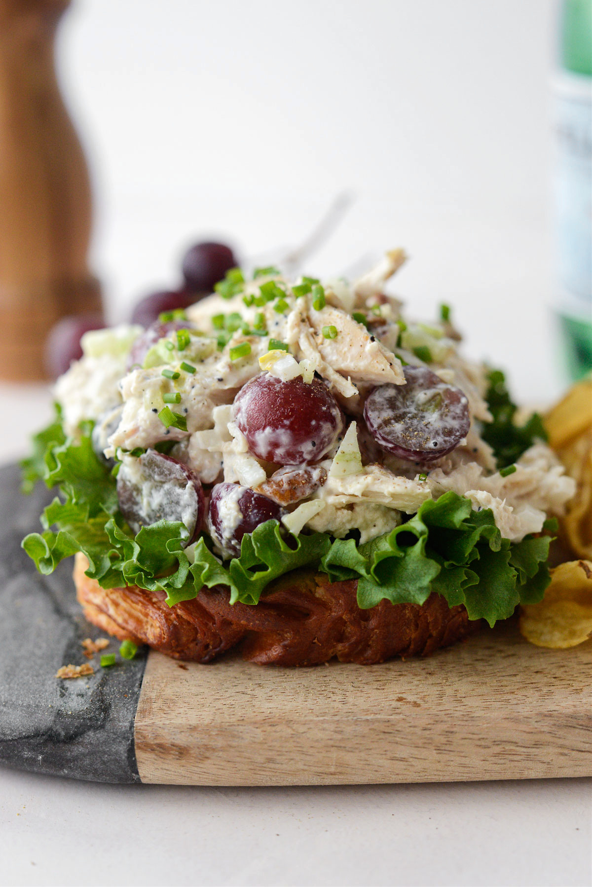Chicken Salad with Grapes and Pecans - Simply Scratch