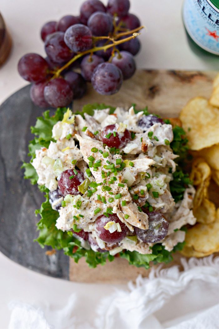 Chicken Salad with Grapes and Pecans