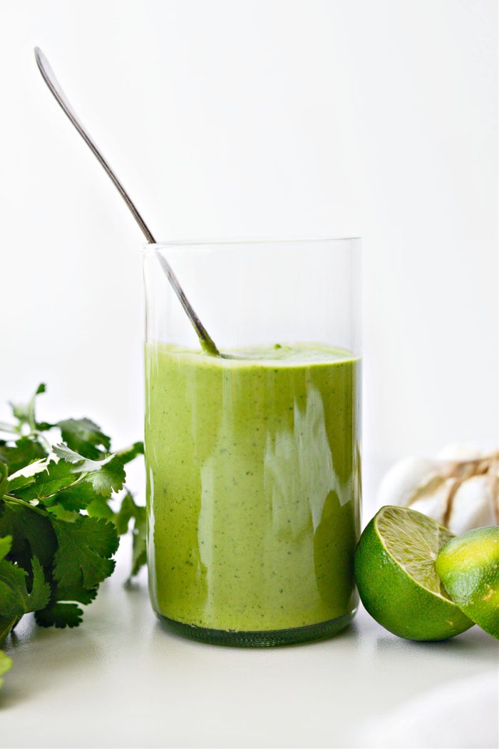 Cilantro Lime Avocado Dressing