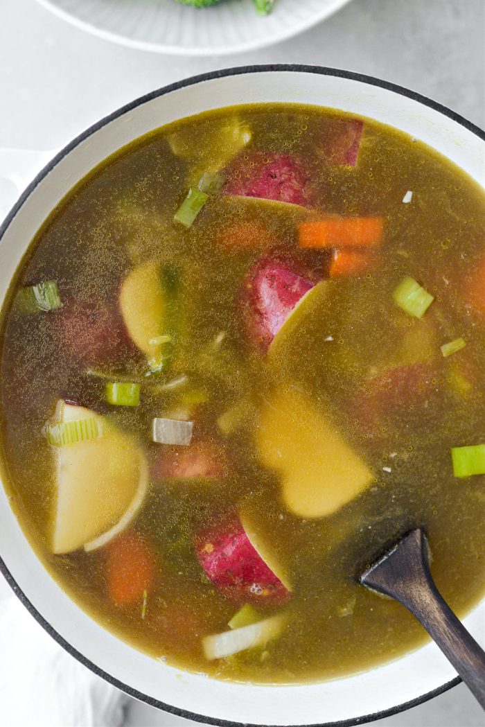 stir and bring to a boil