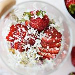 Strawberries and Cream Overnight Oats