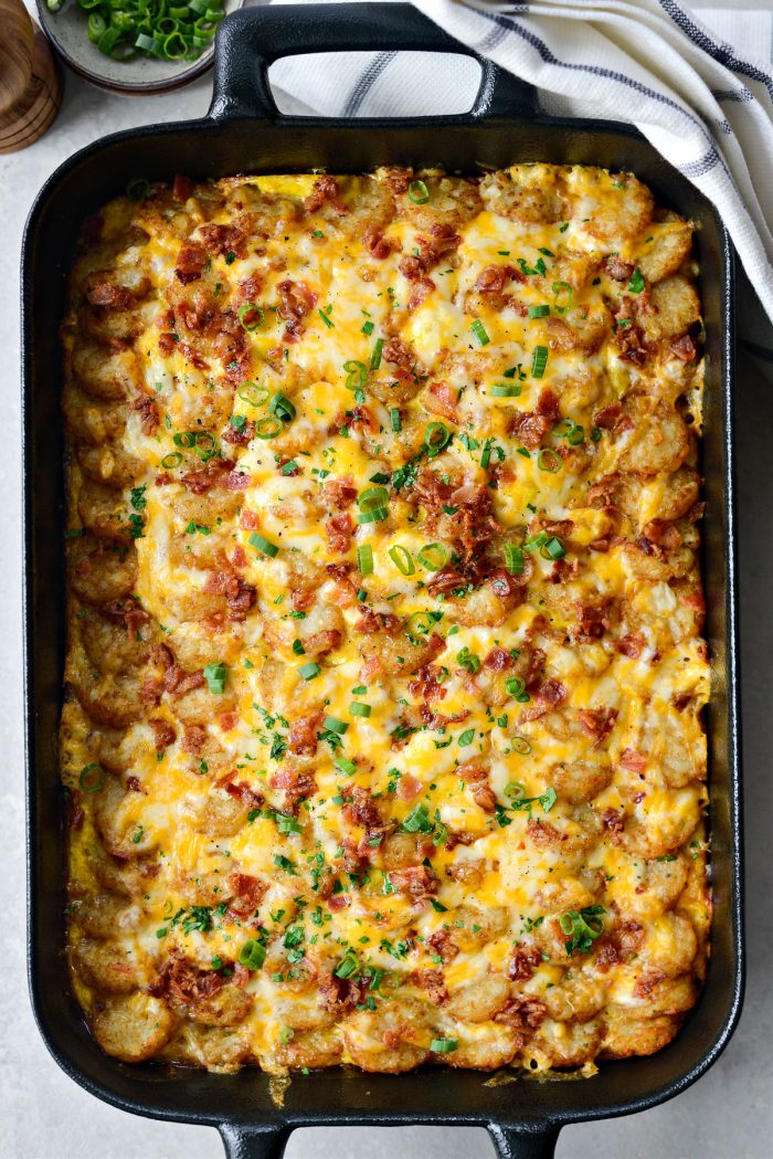 Tater Tot Breakfast Casserole