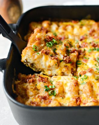 Tater Tot Breakfast Casserole