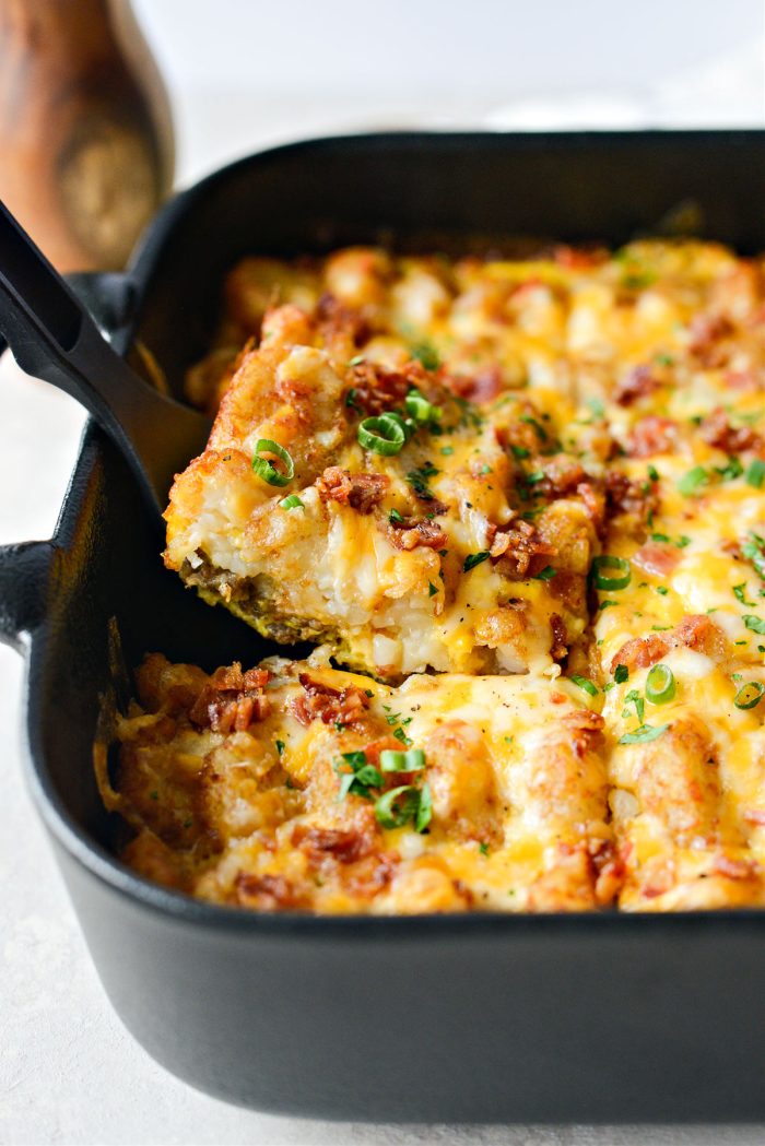 Tater Tot Breakfast Casserole