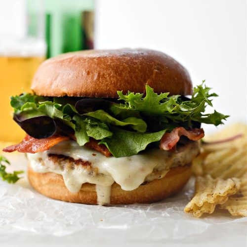 Bacon Jalapeño Chicken Smash Burgers Simply Scratch