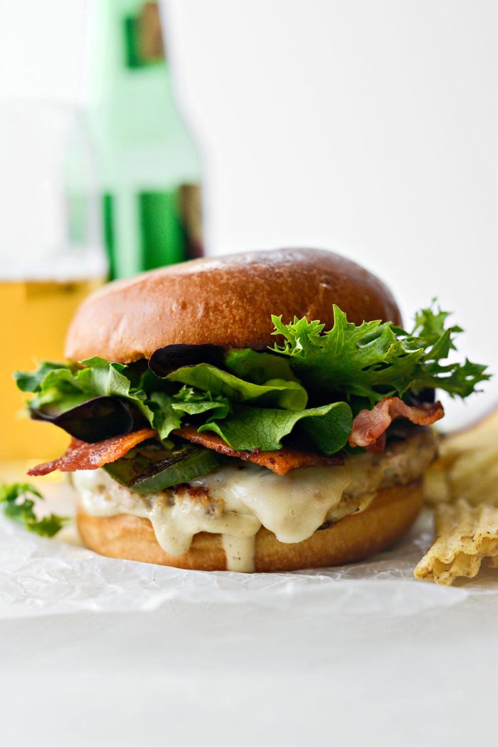 Maple Bacon Smash Burger - The Tipsy Housewife