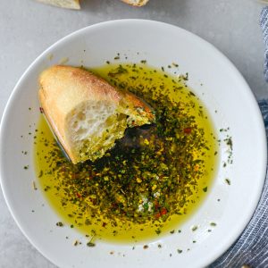 Garlic Herb Olive Oil Bread Dip