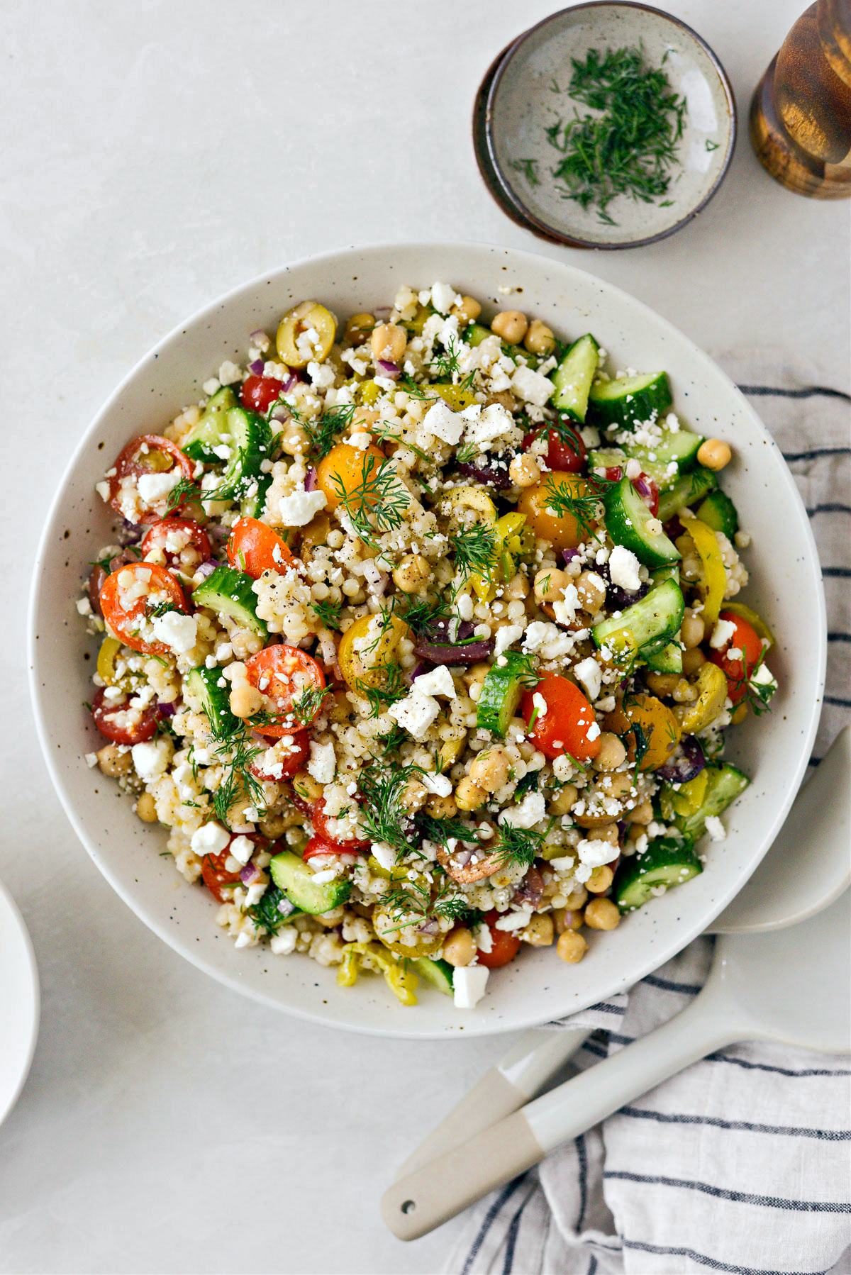 Greek Couscous Salad Simply Scratch
