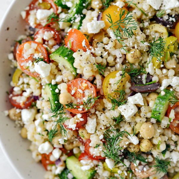 Greek Couscous Salad Simply Scratch