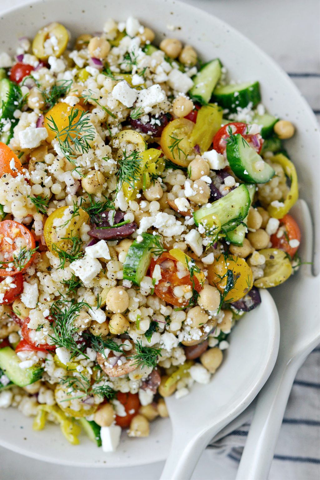 Greek Couscous Salad Simply Scratch