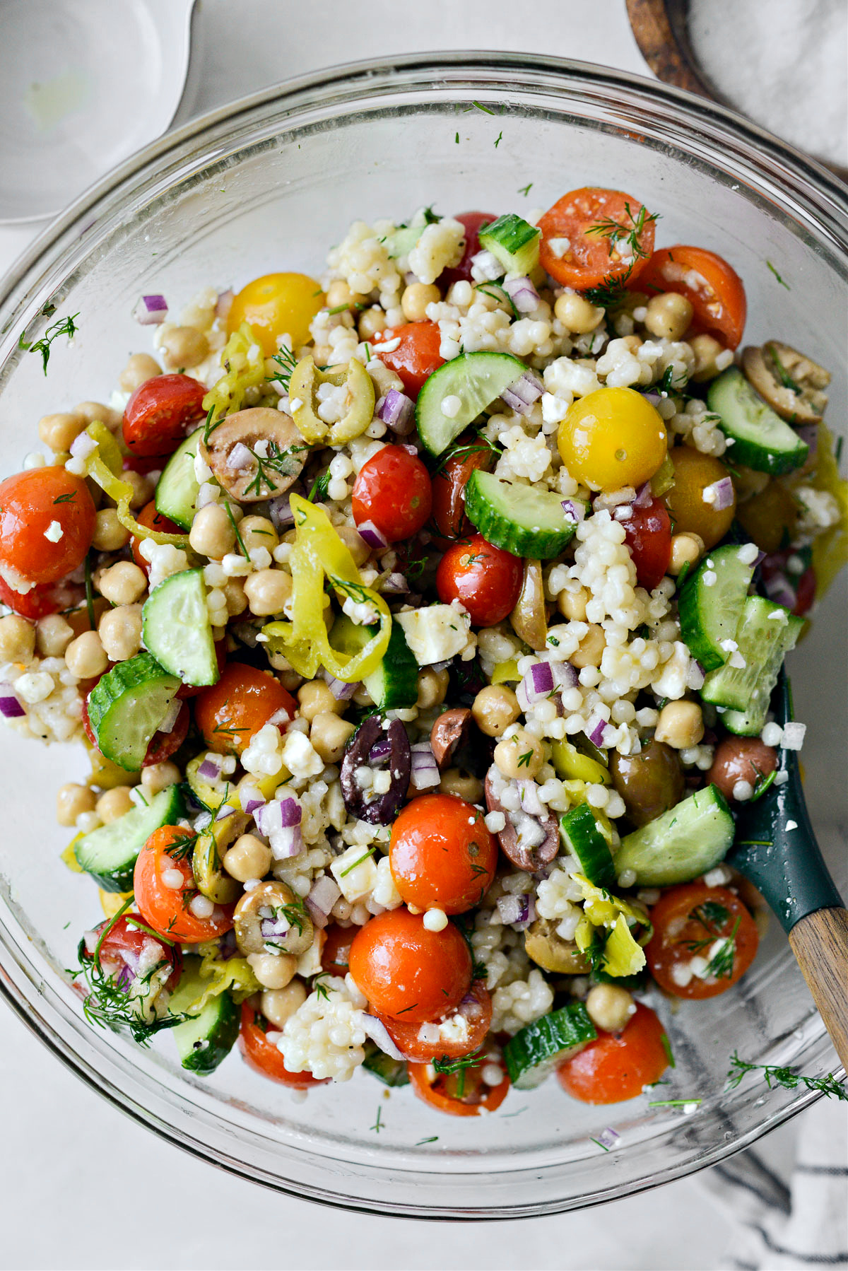 Greek Couscous Salad Simply Scratch