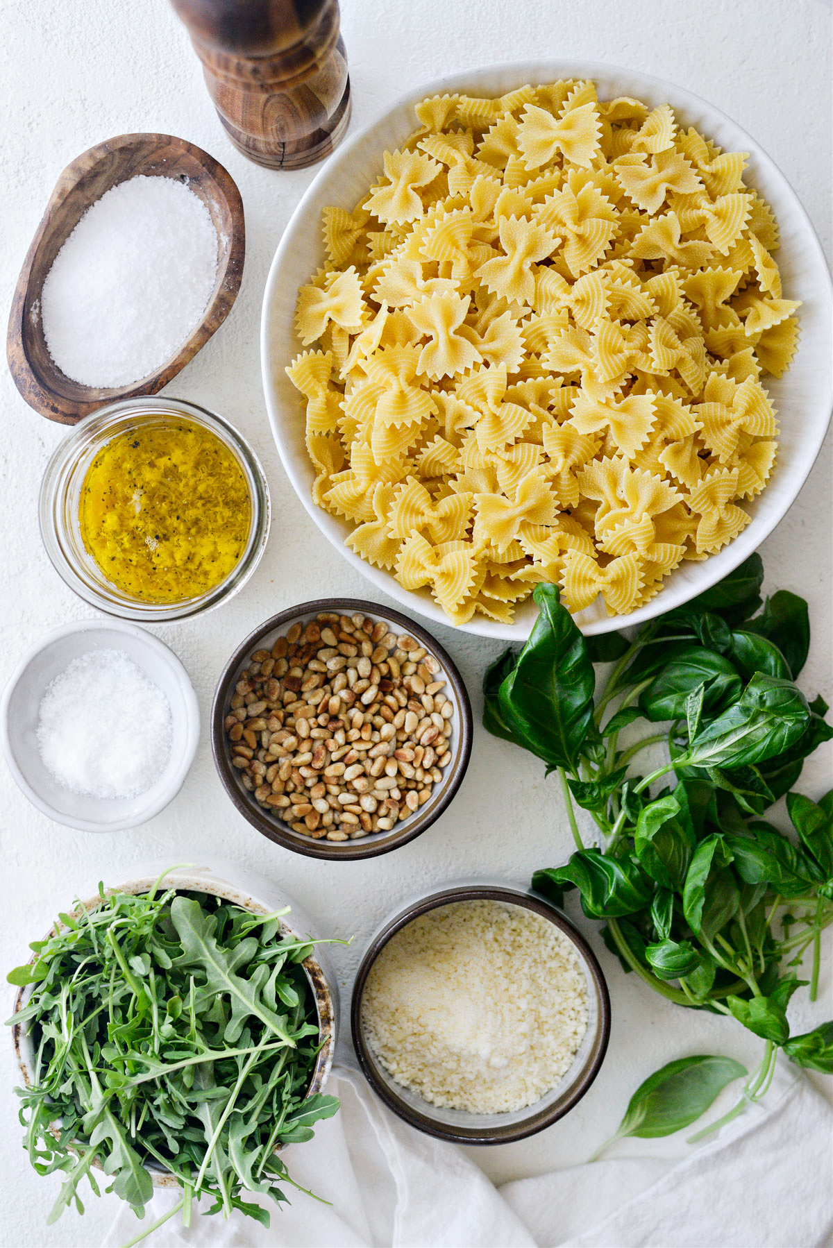 Lemon Basil Parmesan Pasta Salad Simply Scratch