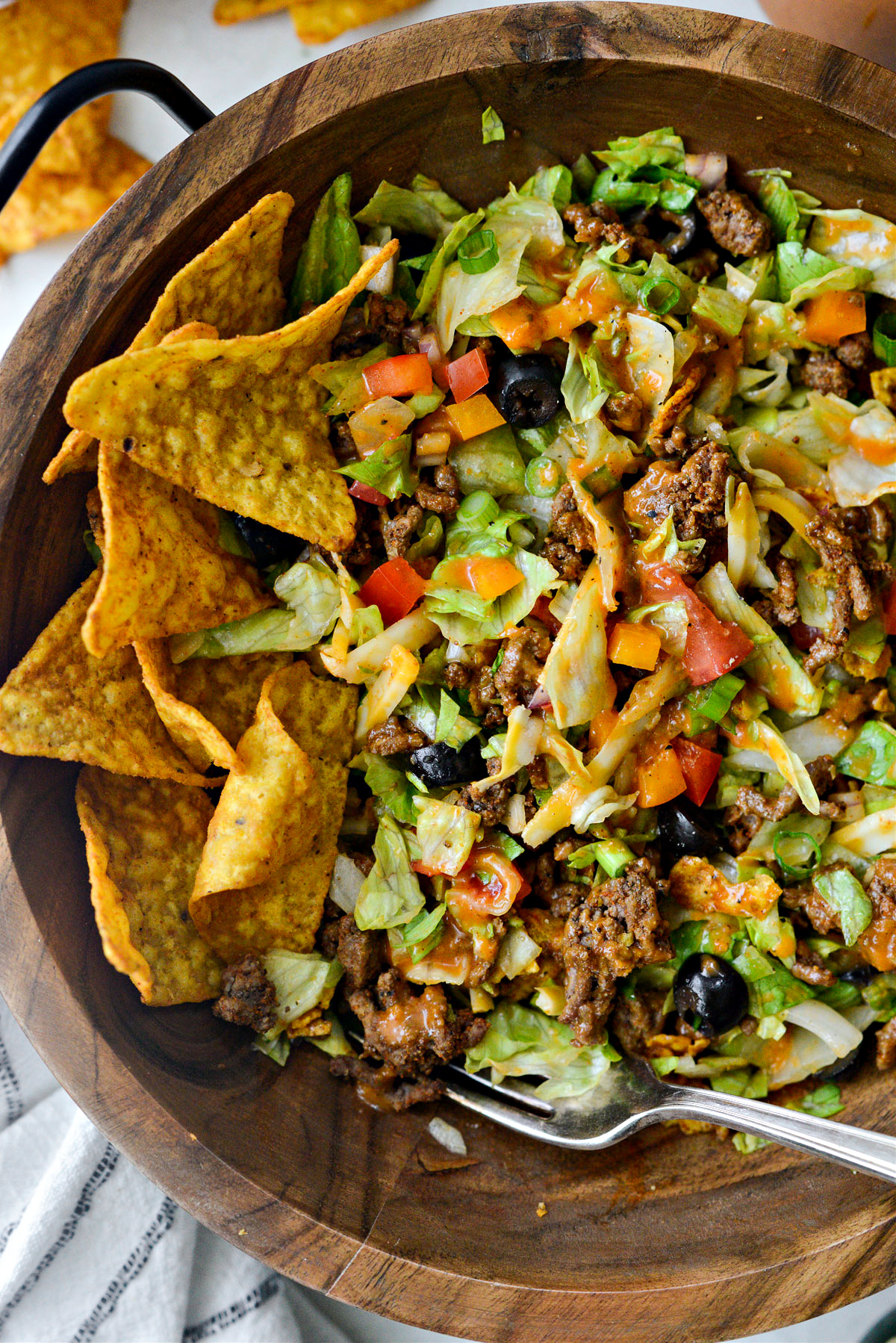 Mini Taco Salad Cups - Damn Delicious