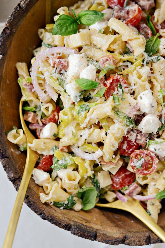 Italian Grinder Pasta Salad