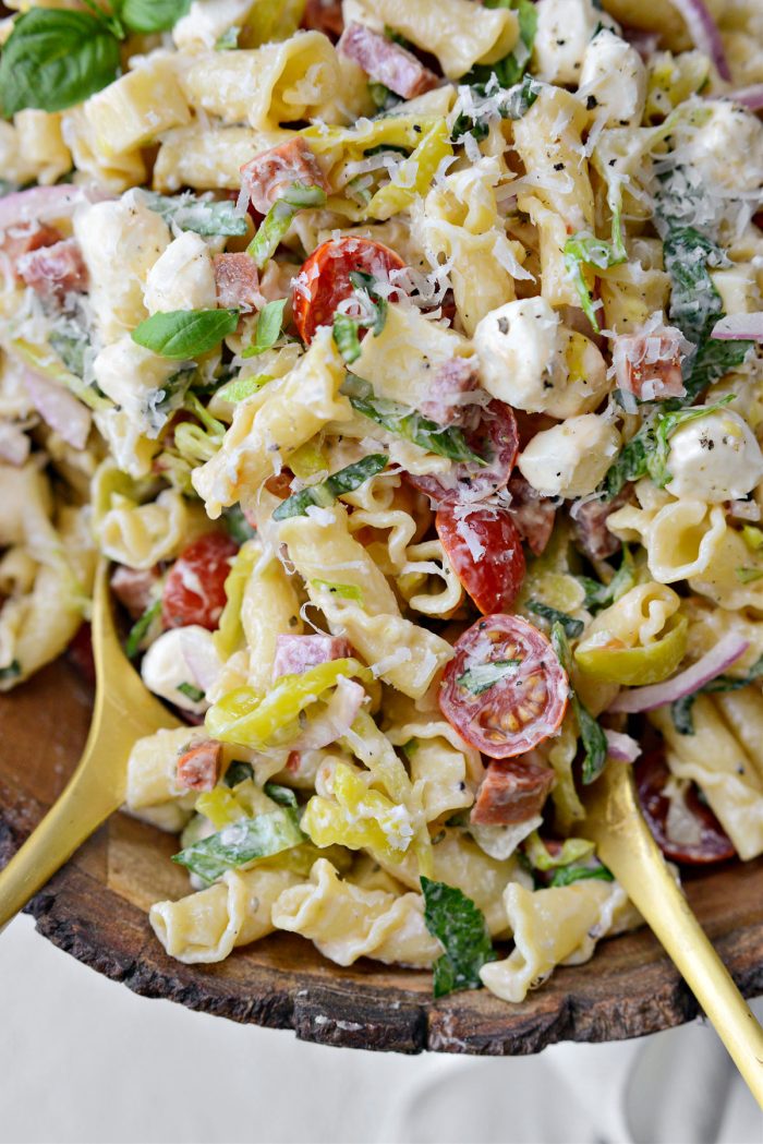 Italian Grinder Pasta Salad