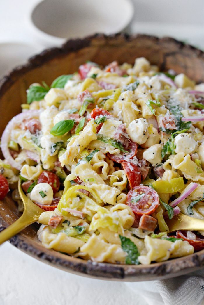 Italian Grinder Pasta Salad