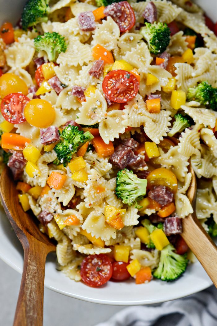 Italian Bowtie Pasta Salad