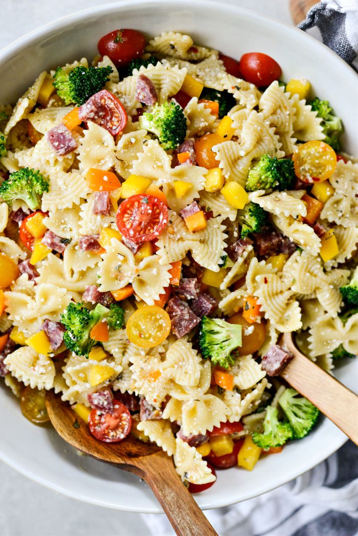 Italian Bowtie Pasta Salad