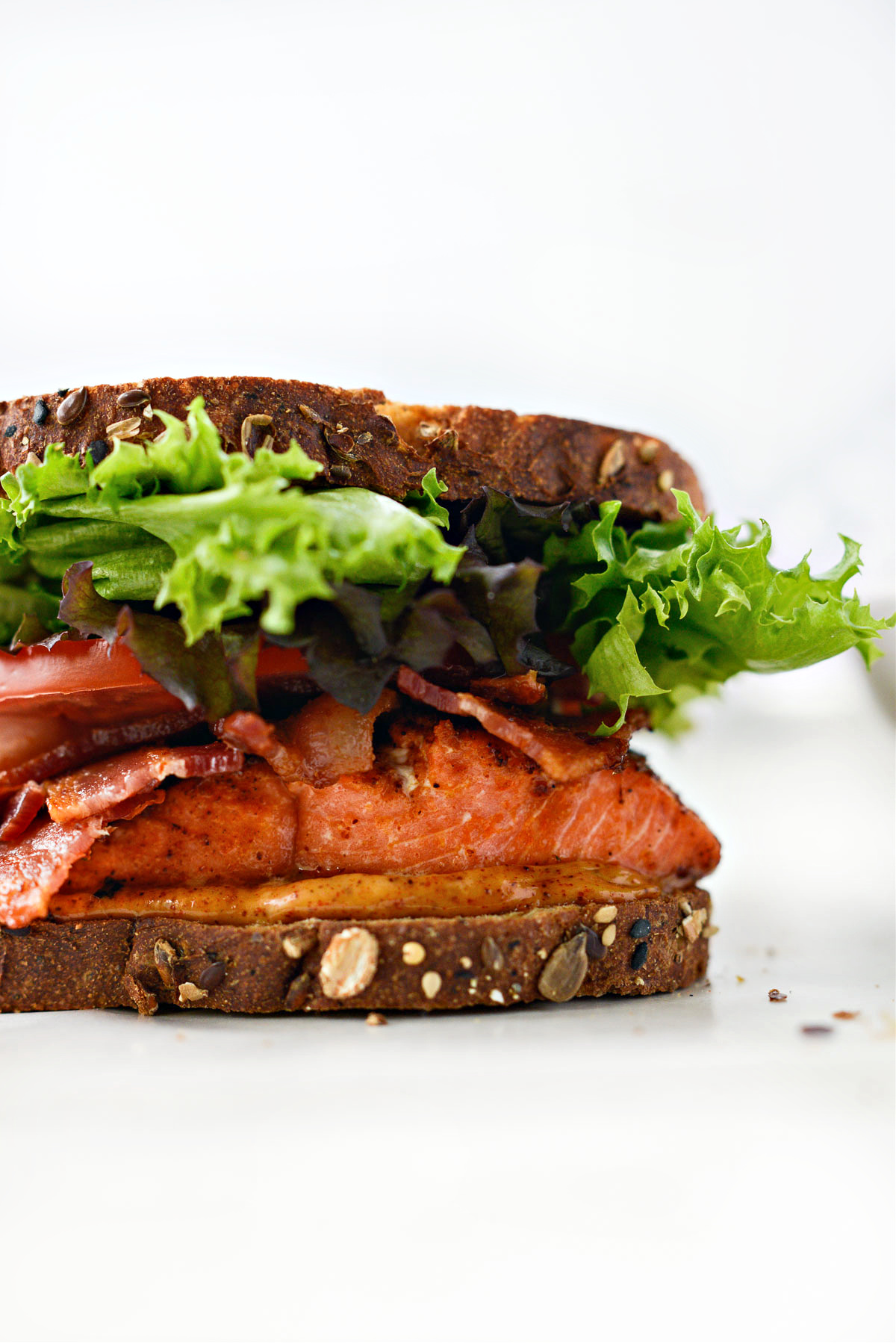 Smoky Chipotle Salmon BLT Simply Scratch