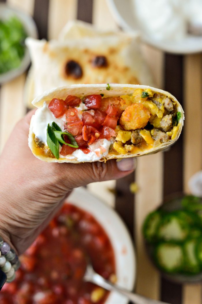 Easy Breakfast Burritos