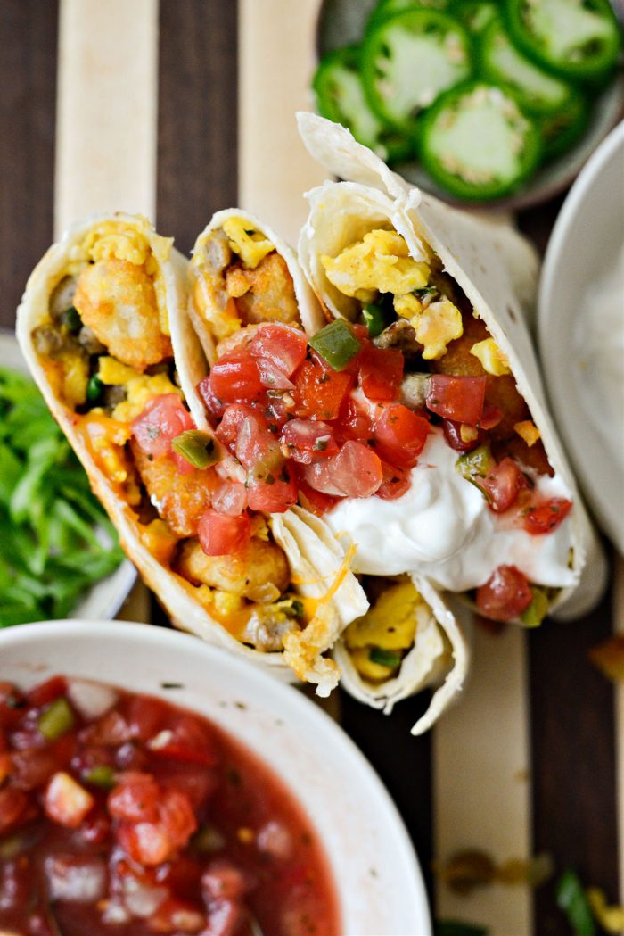 Easy Breakfast Burritos