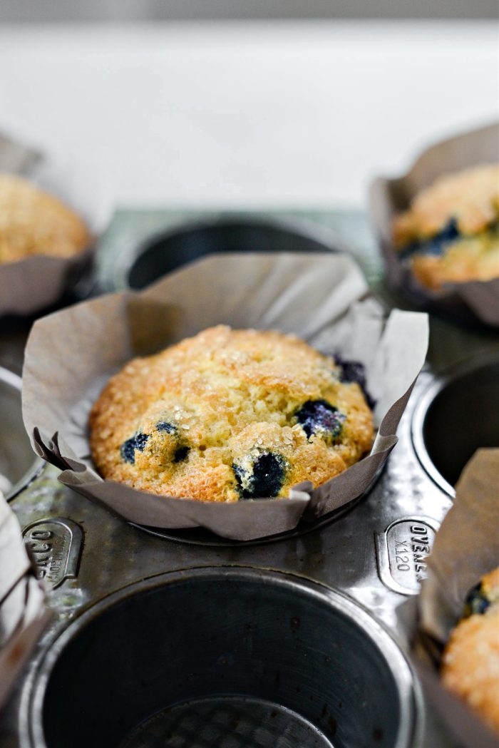 Homemade Blueberry Muffins