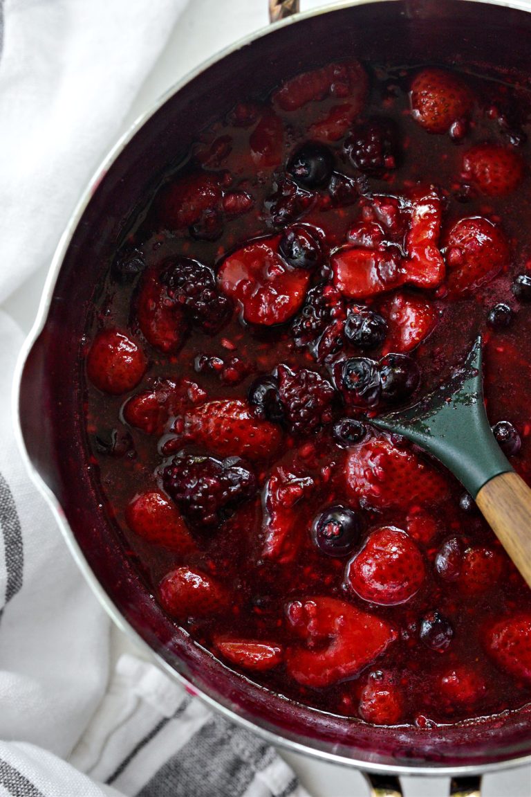 Mixed Berry Compote Simply Scratch