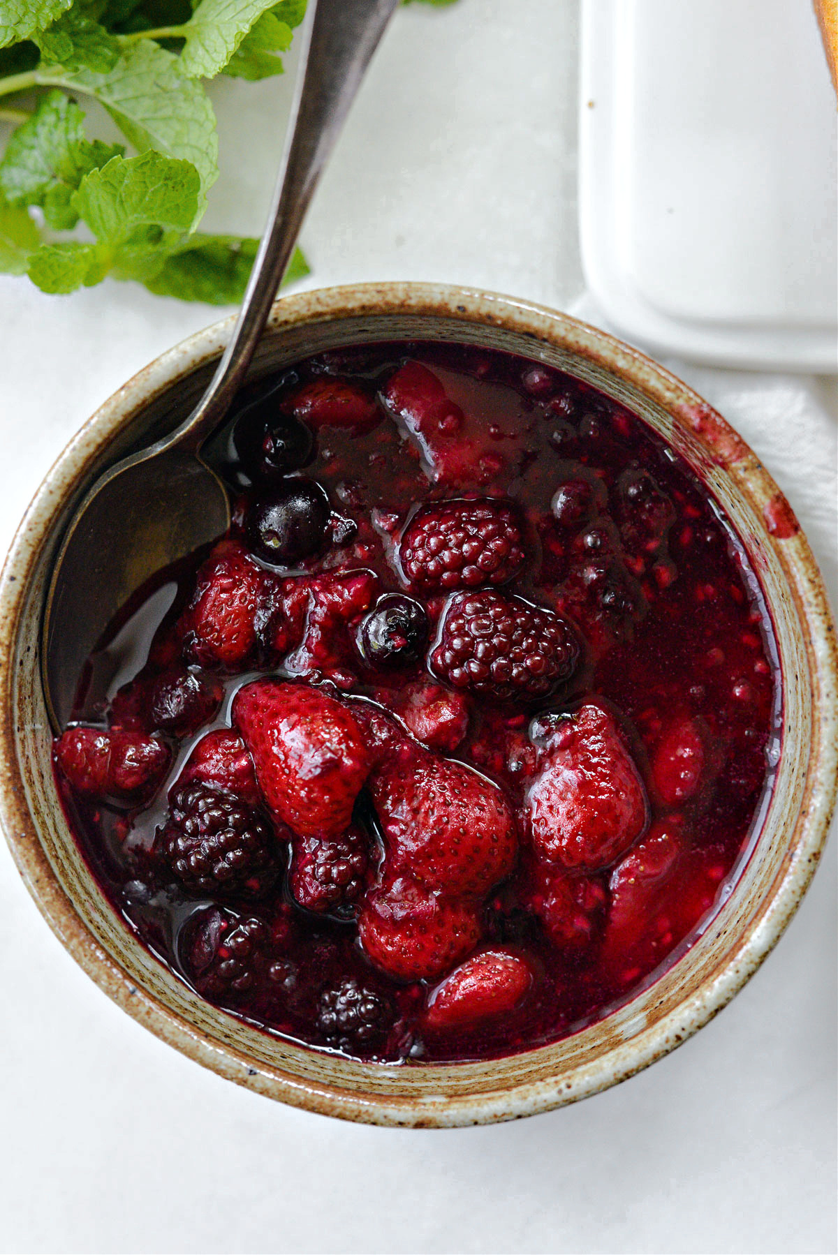 Mixed Berry Compote Simply Scratch