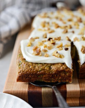 Zucchini Cake with Cream Cheese Frosting