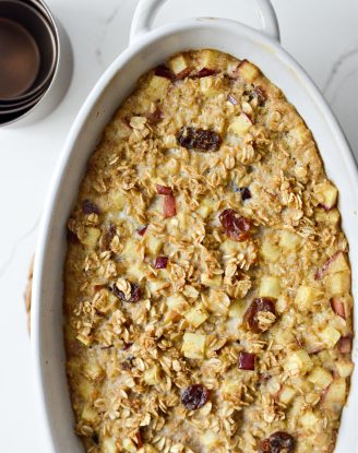 Apple Cinnamon Baked Oatmeal