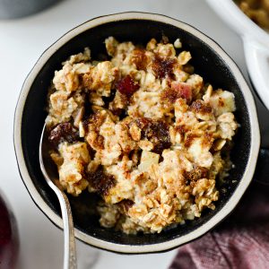 Apple Cinnamon Baked Oatmeal